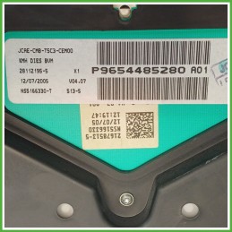 Quadro strumenti contachilometri tachimetro SAGEM 21678513-5 PEUGEOT 307 1.6 16V 6103K3