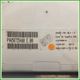 Quadro strumenti contachilometri tachimetro SAGEM 21674068-6 CITROEN C3 1a Serie 1.1 6105EV