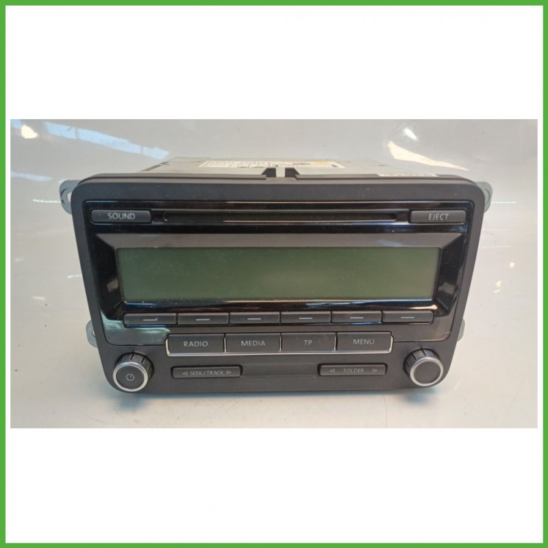 Autoradio VOLKSWAGEN PASSAT 3C 1.4 16V TSI 1K0035186A 2005 2010 BLAUPUNKT 7647201360