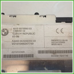 Autoradio MINI MINI R50/R53 1.4 65129136412 2001 2006 SIEMENS A2C53123926