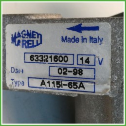 Alternatore MAGNETI MARELLI 63321600 LANCIA Y 46436507
