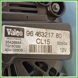 Alternatore VALEO GB15C020 PEUGEOT 807 5705AR