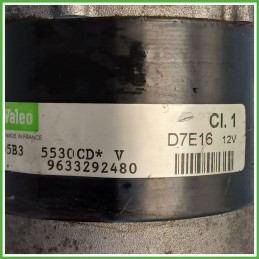Motorino Avviamento VALEO D7E16 PEUGEOT 206 5802M9