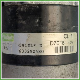 Motorino Avviamento VALEO D7E16 CITROEN C3 1a Serie 5802M9