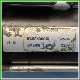 Motorino Avviamento VALEO TS12M32 FIAT IDEA 4D/2S 51823860