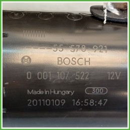 Motorino Avviamento BOSCH 0001107522 OPEL MERIVA S10 25196021