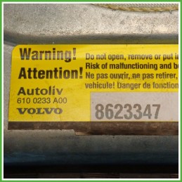Airbag Guidatore Sinistro SX VOLVO V50 2.0 31332804 2004 2012 AUTOLIV 6100233A00