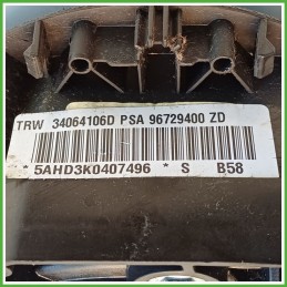 Airbag Guidatore Sinistro SX CITROEN C4 PICASSO 1.6 4112QC 2006 2013 TRW 34064106D