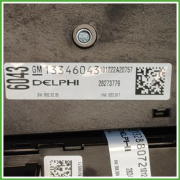 Blocco Comandi Autoradio OPEL MERIVA S10 1.4 13362776 2010 2016 DELPHI 28273779