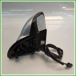 Specchio Specchietto Retrovisore Destro DX GRIGIO PEUGEOT 307 2001 2006 Originale Usato