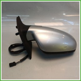 Specchio Specchietto Retrovisore Destro DX GRIGIO PEUGEOT 307 2001 2006 Originale Usato