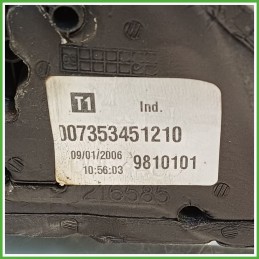 Specchio Specchietto Retrovisore Sinistro SX GOFFRATO LANCIA YPSILON TE 2003 2006 Originale Usato