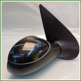 Specchio Specchietto Retrovisore Destro DX NERO PEUGEOT 206 1998 2009 MAGNETI MARELLI Originale Usato
