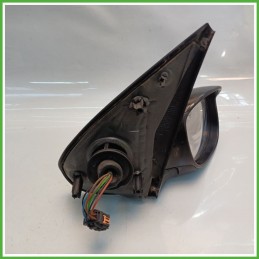 Specchio Specchietto Retrovisore Destro DX NERO PEUGEOT 206 1998 2009 MAGNETI MARELLI Originale Usato