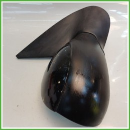 Specchio Specchietto Retrovisore Destro DX NERO PEUGEOT 206 1998 2009 MAGNETI MARELLI Originale Usato