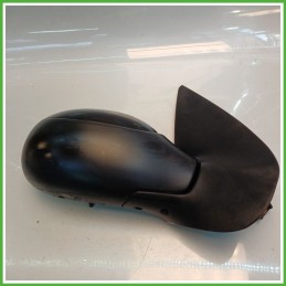 Specchio Specchietto Retrovisore Destro DX NERO PEUGEOT 206 1998 2009 MAGNETI MARELLI Originale Usato