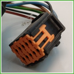 Specchio Specchietto Retrovisore Destro DX NERO PEUGEOT 206 1998 2009 MAGNETI MARELLI Originale Usato
