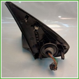 Specchio Specchietto Retrovisore Sinistro SX NERO PEUGEOT 206 1998 2009 MAGNETI MARELLI Originale Usato