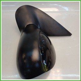 Specchio Specchietto Retrovisore Sinistro SX NERO PEUGEOT 206 1998 2009 MAGNETI MARELLI Originale Usato