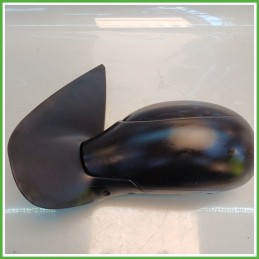 Specchio Specchietto Retrovisore Sinistro SX NERO PEUGEOT 206 1998 2009 MAGNETI MARELLI Originale Usato
