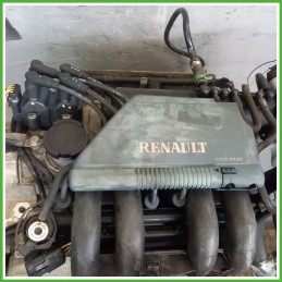 Motore Completo Funzionante D7FD7 43kw da RENAULT CLIO 2a Serie 1998 2001 BENZINA Originale Usato