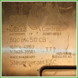Centralina ABS Modulo Pompa ATE 10.0916-4315.3 5Q0614517FMBEF AUDI A3 8V Originale Usato