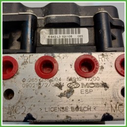 Centralina ABS Modulo Pompa BOSCH 0265950980 589101J000 HYUNDAI i20 Originale Usato