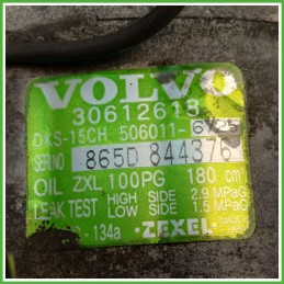 Compressore Clima AC Aria Condizionata ZEXEL DKS15CH VOLVO S40 I 8601535