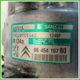 Compressore Clima AC Aria Condizionata SANDEN SD7V16 PEUGEOT 807 9800859180