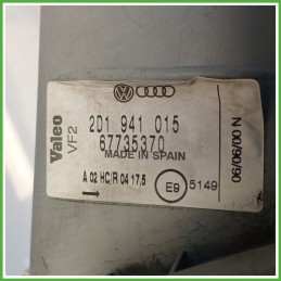 Faro Fanale Proiettore Anteriore Sinistro SX VALEO 67735370 VOLKSWAGEN LT III 28-46 2D1941015 Usato