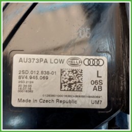 Fanale Fanalino Posteriore Sinistro SX HELLA 2SD.012.838-01 AUDI A3 8V 8V4945069 Usato