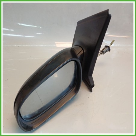Specchio Specchietto Retrovisore Sinistro SX GOFFRATO VOLKSWAGEN FOX 5Z 2005 2011 Originale Usato
