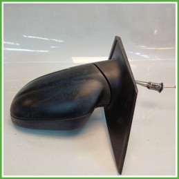 Specchio Specchietto Retrovisore Sinistro SX GOFFRATO VOLKSWAGEN FOX 5Z 2005 2011 Originale Usato