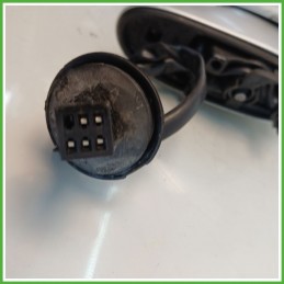 Specchio Specchietto Retrovisore Destro DX GRIGIO CHIARO OPEL CORSA S07 2006 2011 Originale Usato