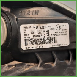 Faro Fanale Proiettore Anteriore Sinistro SX VISTEON VP9PMX-13006-AD OPEL MERIVA S10 13286612 Usato