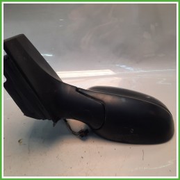 Specchio Specchietto Retrovisore Sinistro SX NERO FIAT BRAVO 3L 2007 2010 FICOSA FICOMIRRORS Originale Usato