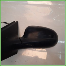 Specchio Specchietto Retrovisore Sinistro SX NERO FIAT BRAVO 3L 2007 2010 FICOSA FICOMIRRORS Originale Usato
