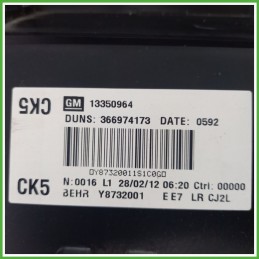 Scatola Evaporatore Ventilatore Climatizzatore OPEL ASTRA P10 1.7 13350964 2009 2015