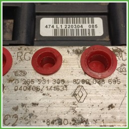 Centralina ABS Modulo Pompa BOSCH 0265800300 7701062137 RENAULT MEGANE 2a Serie Originale Usato