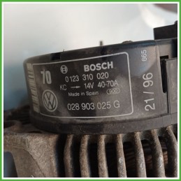 Alternatore BOSCH 0123310020 VOLKSWAGEN POLO 3a Serie 028903018AX