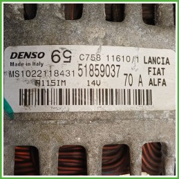 Alternatore DENSO MS1022118431 FIAT PUNTO EVO 3J 52003531