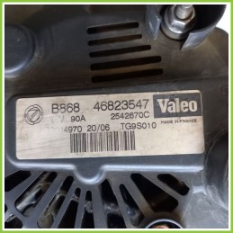 Alternatore VALEO 14V 90A  FIAT GRANDE PUNTO (2Y) 2005 TG9S010 Usato