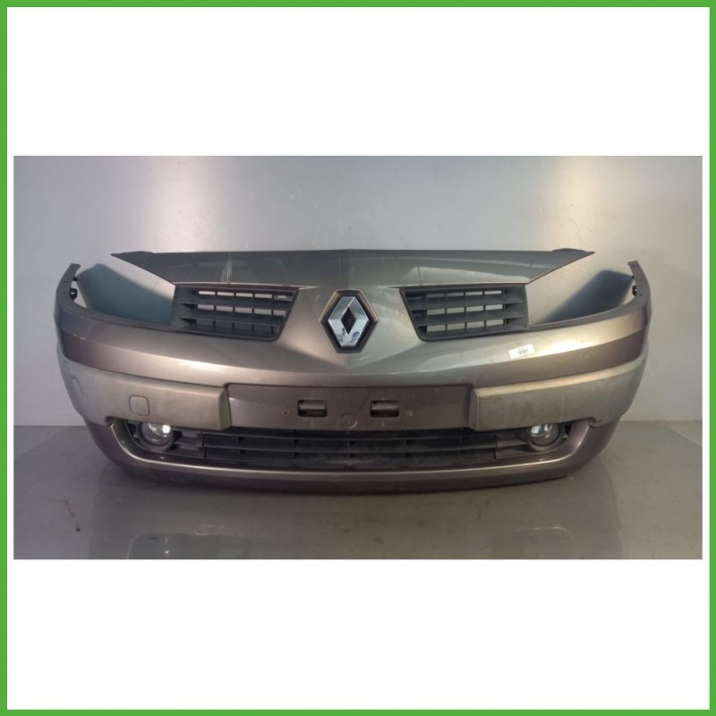 Paraurti Anteriore RENAULT MEGANE 2a Serie Berlina GRIGIO 2002 2006 7701474484 Originale Usato