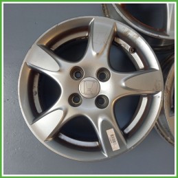 Cerchio Singolo in Lega HONDA JAZZ 1a Serie (dal 11/2002 al 10/2008) 14 pollici 14" 5.0J 4x100 ET 45 originale usato al pz
