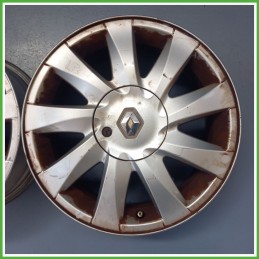Cerchio Singolo in Lega RENAULT SCENIC 2a Serie (dal 06/2003 al 08/2009) 16 pollici 16" 6.5J 4x100 ET 49 originale usato al pz