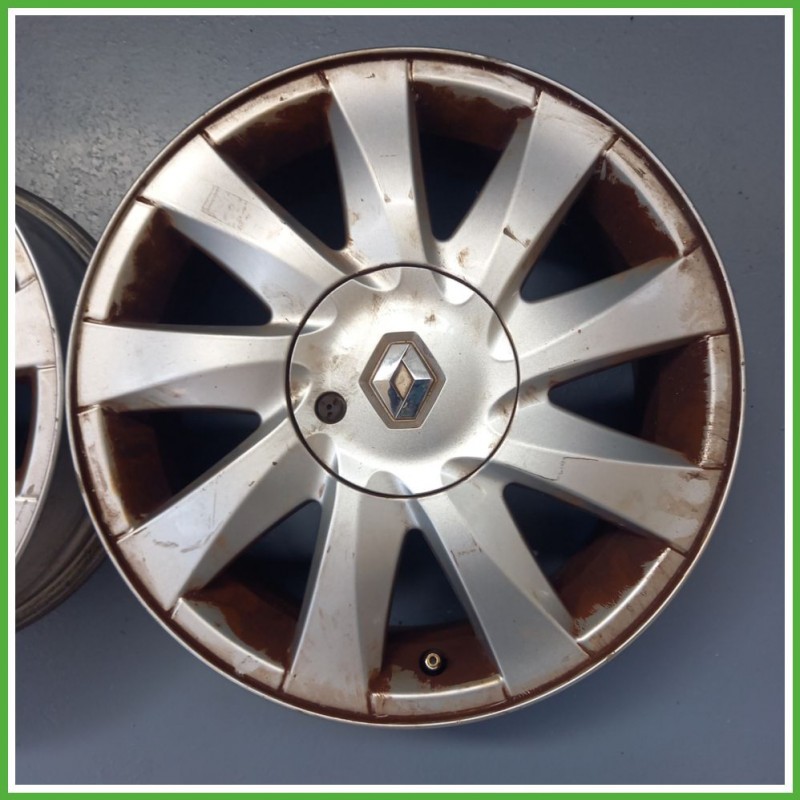 Cerchio Singolo in Lega RENAULT SCENIC 2a Serie (dal 06/2003 al 08/2009) 16 pollici 16" 6.5J 4x100 ET 49 originale usato al pz