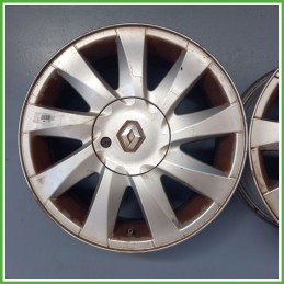 Cerchio Singolo in Lega RENAULT SCENIC 2a Serie (dal 06/2003 al 08/2009) 16 pollici 16" 6.5J 4x100 ET 49 originale usato al pz