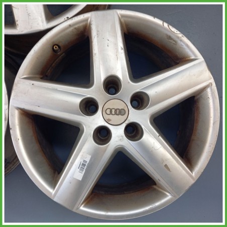 Cerchio Singolo in Lega AUDI A4 (8E) (dal 11/2000 al 11/2004) 17 pollici 17" 7.5J 5x112 ET 45 originale usato al pz