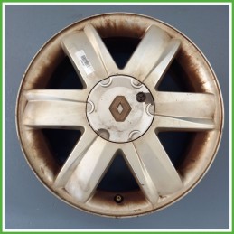 Cerchio Singolo in Lega RENAULT SCENIC 2a Serie (dal 06/2003 al 08/2009) 16 pollici 16" 6.5J 4x100 ET 40 originale usato al pz