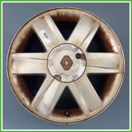 Cerchio Singolo in Lega RENAULT SCENIC 2a Serie (dal 06/2003 al 08/2009) 16 pollici 16" 6.5J 4x100 ET 40 originale usato al pz